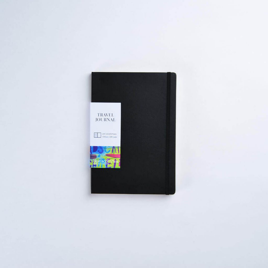 Blue Acorn Travel Journal Lined & Plain