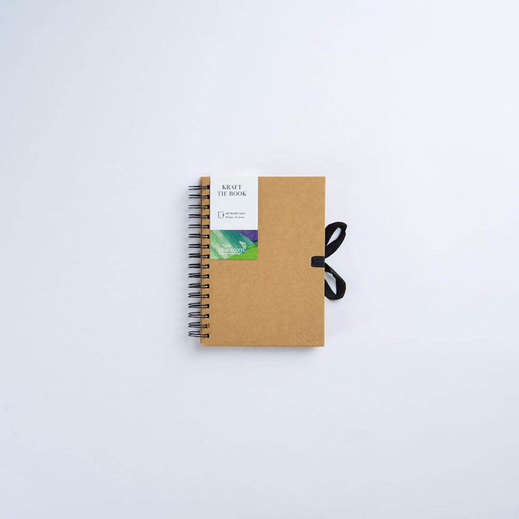 Blue Acorn Kraft Tie Book