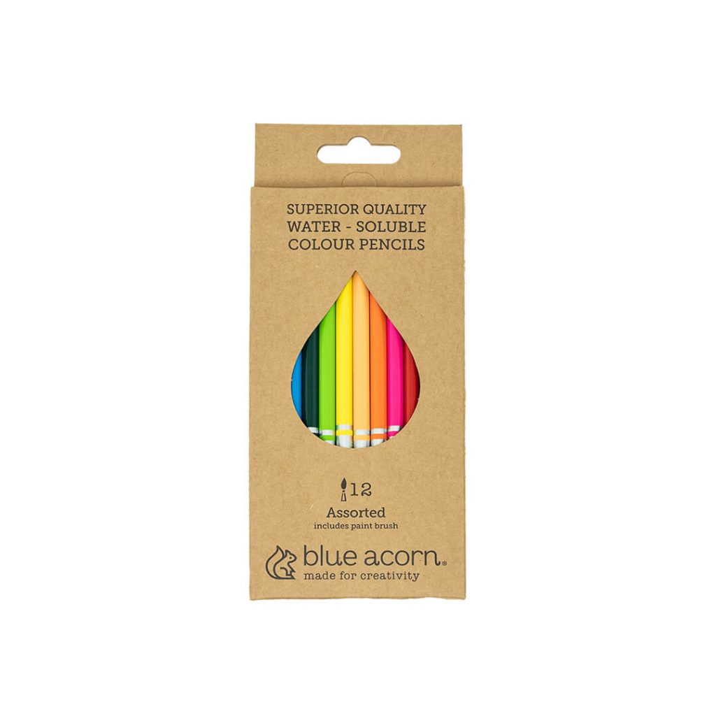 Blue Acorn Watercolour Pencils