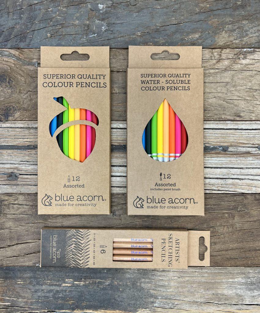 Blue Acorn Drawing Gift Set