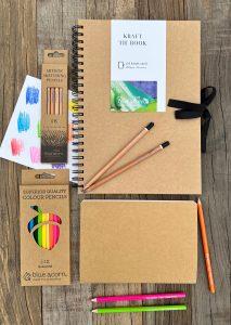 Kraft Sketchbook Set