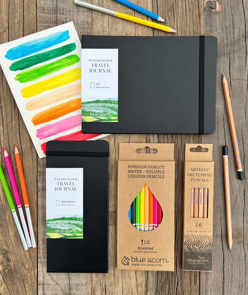 Watercolour Journal Gift Set