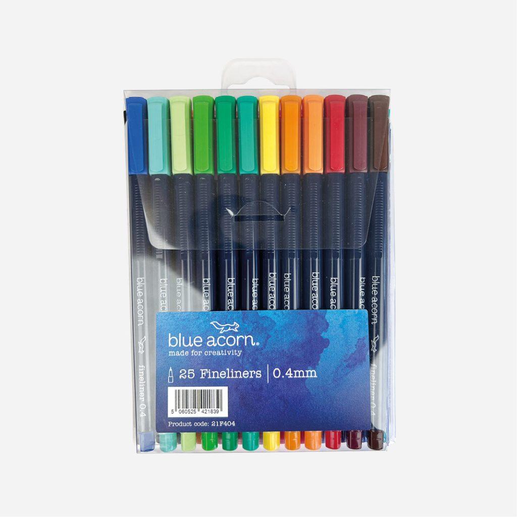 Blue Acorn Fineliners 25 Pack