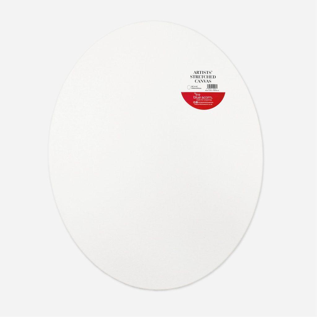 Oval Stretched Canvas 20″ x 16″